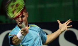 Teniso turnyre Liuksemburge - apmaudus R. Berankio pralaimėjimas