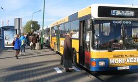 Klaipėdos stotelėse autobusai rikiuosis tvarkingai