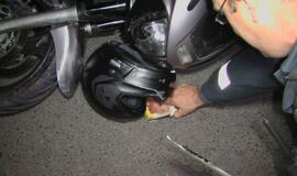 Klaipėdoje per avariją sužeistas motociklininkas