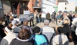 Dituviškių mitinge - aistros, šūksniai ir apsistumdymai