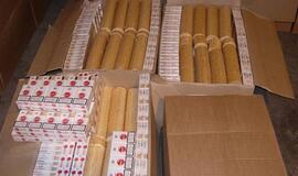 Smūgis baltarusių kontrabandininkams: pasienyje sulaikytas beveik 6 mln. Lt vertės cigarečių krovinys