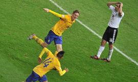 Švedijos futbolininkai Vokietijoje sugebėjo panaikinti keturių įvarčių deficitą