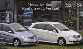 Vokietijoje naujų automobilių pardavimas smuko 11 proc.