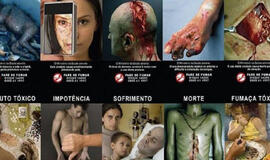 Pasišlykštėtini vaizdeliai ant cigarečių pakuočių „blogina jų skonį“