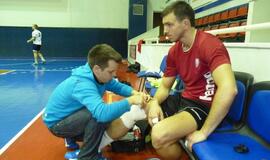 Klaipėdos "Dragūno" treniruotė Ukrainoje