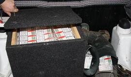 Šilutiškio automobilyje - kontrabandiniai rūkalai