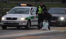 Uostamiesčio gatvėje - grūdų provėžos