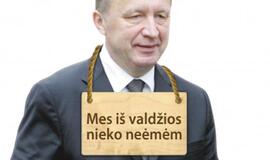 Kaip Andrius Kubilius netaškė pinigų