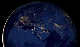 Kaip Žemė iš kosmoso atrodo naktį?