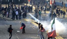 Naujojo Meksikos prezidento inauguraciją lydėjo smurtas