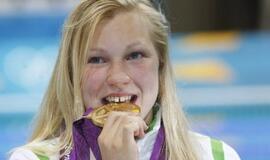 Plaukikė Rūta Meilutytė - geriausia Europos jaunoji sportininkė