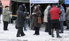 Pūga nesutrukdė gardžiuotis koše ir žuviene