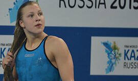 R. Meilutytė pagerino dar vieną Lietuvos rekordą ir pateko į pusfinalį