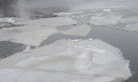 Ugniagesys-gelbėtojas įgarmėjo į ledinę Jūrą