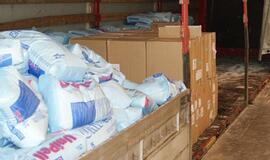 1,6 mln. litų vertės cigarečių kontrabanda buvo užpilta druska