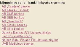 Fiziniai asmenys duomenis apie save Paskolų rizikos duomenų bazėje galės gauti elektroniniu būdu