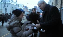 Šaltis ir sniegas bėgikų neišgąsdino