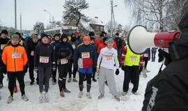 Šaltis ir sniegas bėgikų neišgąsdino