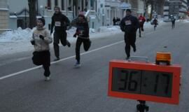 Šaltis ir sniegas bėgikų neišgąsdino