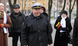 Lietuvos vėliavos dienos ceremonija Klaipėdoje