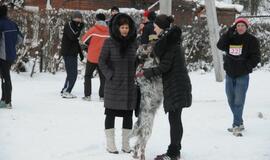 Šaltis ir sniegas bėgikų neišgąsdino