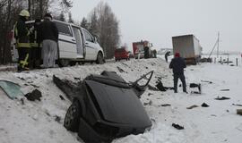 Per avariją Saugų kaime žuvo keturi žmonės