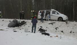 Per avariją Saugų kaime žuvo keturi žmonės