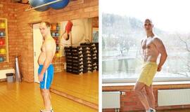 Audrius Bružas prisipažino sportuojantis ir teatre