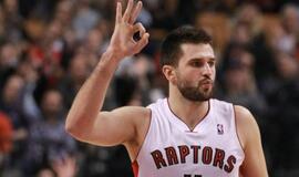 Linas Kleiza gali palikti „Raptors“