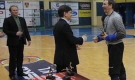 Klaipėdos salės futbolo pirmenybių finalas: "Klaipėdos universitetas" - "Baltai" 7:2