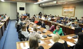 Nacionalinį diktantą rašė per 80 klaipėdiečių