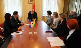 Klaipėdos ir Kaliningrado bendradarbiavimo programos pasirašymas