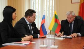 Klaipėdos ir Kaliningrado bendradarbiavimo programos pasirašymas