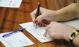 Nacionalinį diktantą rašė per 80 klaipėdiečių