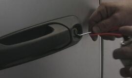 Uostamiestyje įkliuvo du mašinvagiai