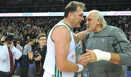 „Žalgirio“ ir CSKA legendos sužaidė taikiai