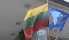 Artėjantį pirmininkavimą ES Tarybai Lietuva pasitiks iškeltomis ES vėliavomis