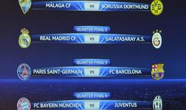 Ištraukti Čempionų lygos ketvirtfinalio burtai