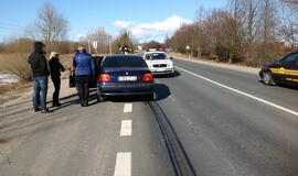 Svečius skolintu automobiliu vežiojęs jaunuolis - ligoninėje