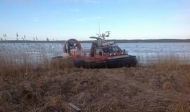 Išgelbėtas Kuršių mariose skendęs žmogus