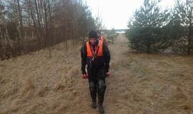 Išgelbėtas Kuršių mariose skendęs žmogus