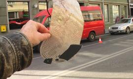 Klaipėdoje autobuso veidrodis kliudė merginos galvą