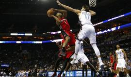 "Raptors" su Jonu Valančiūnu pralaimėjo absoliučiai NBA lygos autsaiderei "Bobcats" ekipai