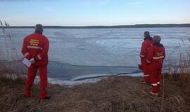 Išgelbėtas Kuršių mariose skendęs žmogus