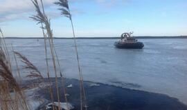 Išgelbėtas Kuršių mariose skendęs žmogus