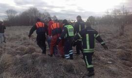 Išgelbėtas Kuršių mariose skendęs žmogus