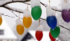 Šv. Velykų savaitgalis bus ramus, bet apniukęs