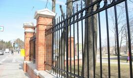 Restauruojama KU miestelio tvora