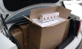 Šilalės rajone įkliuvo kontrabandines cigaretes gabenęs vyras