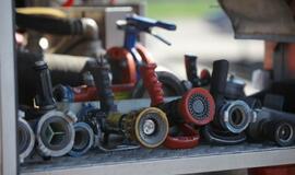 Civilinės saugos pratybos keltuose